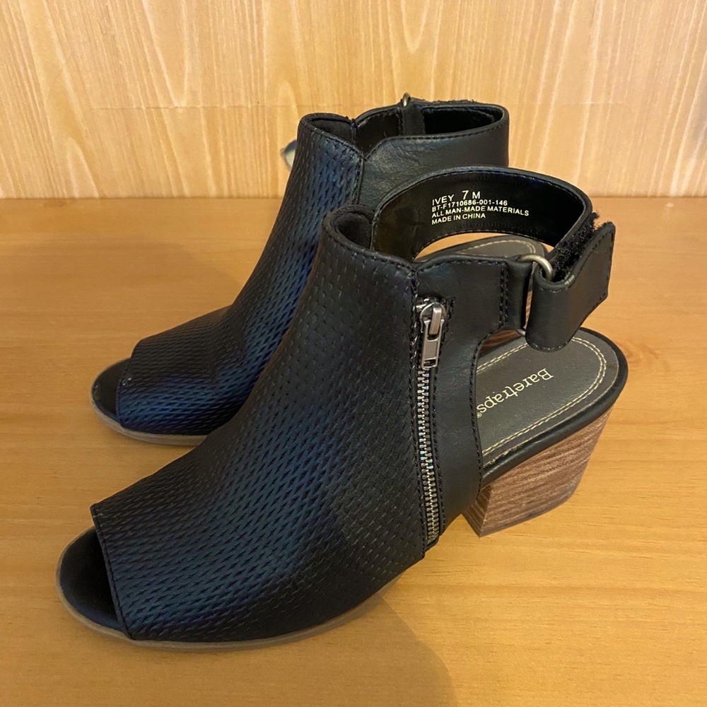 Peep Toe Booties